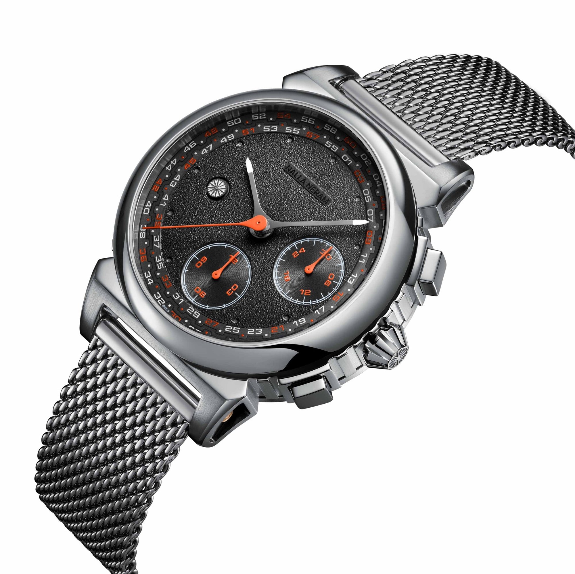 KAALAM MINUTES TIMER - BLACK DIAL - REF 7077 - NALLA NERAM