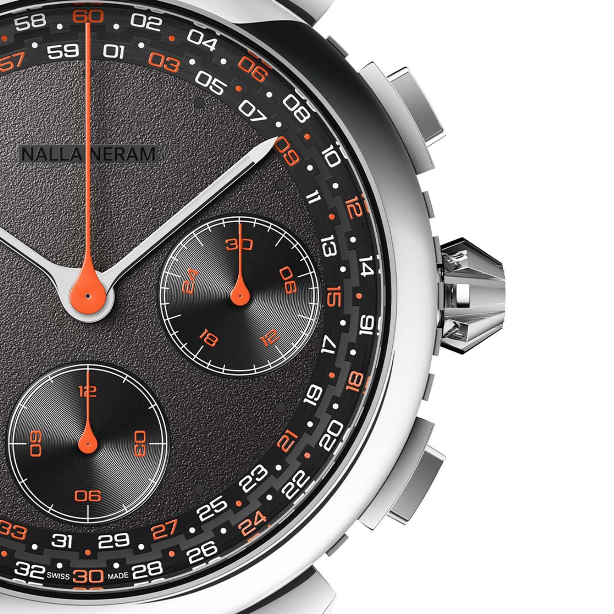 KAALAM MINUTES TIMER - BLACK DIAL - REF 7077 - NALLA NERAM