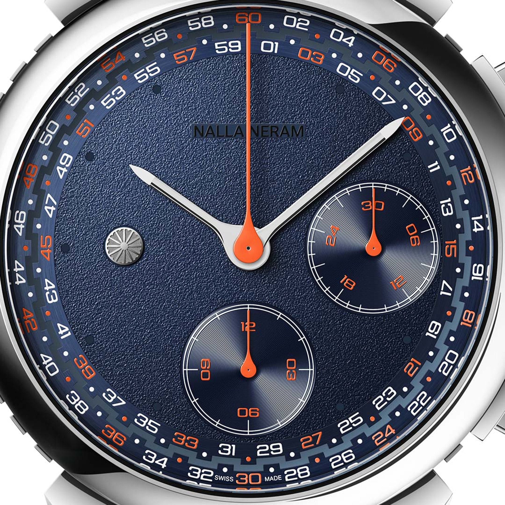 KAALAM MINUTES TIMER - BLUE DIAL - REF 7077 - NALLA NERAM