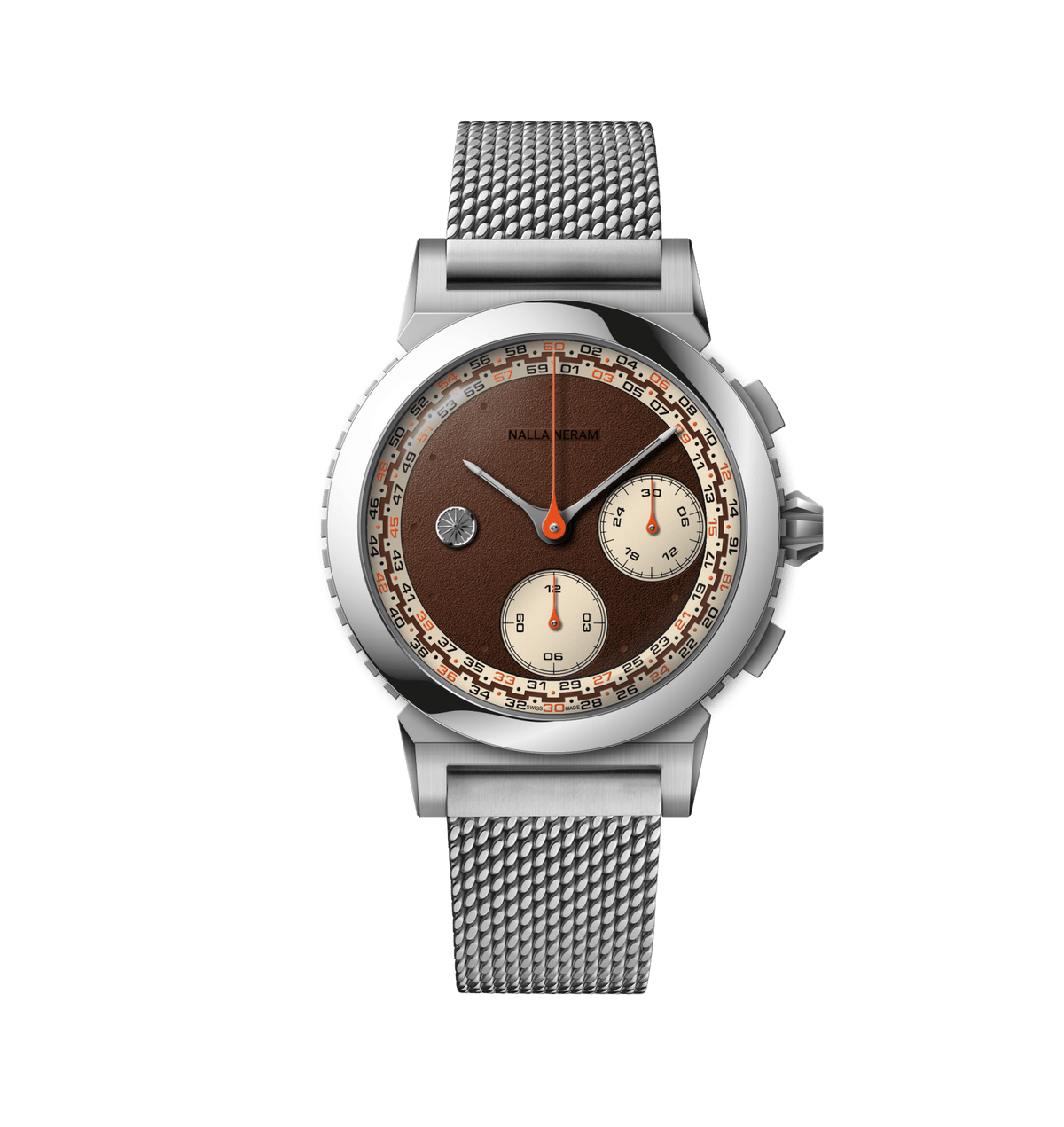 KAALAM MINUTES TIMER - PANDA DIAL - RED EARTH - REF 7080 - NALLA NERAM