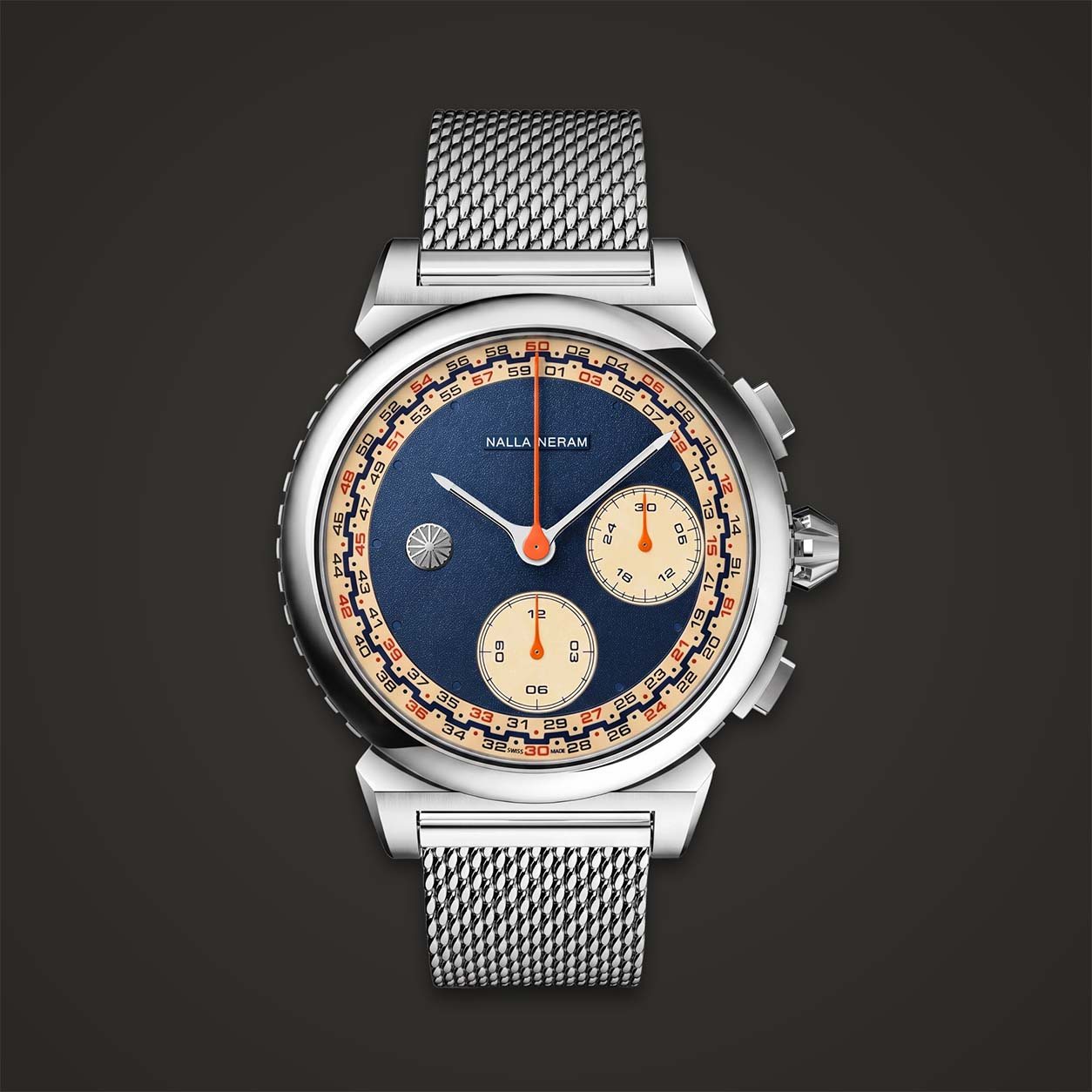 Vaanam, dark blue sky dial