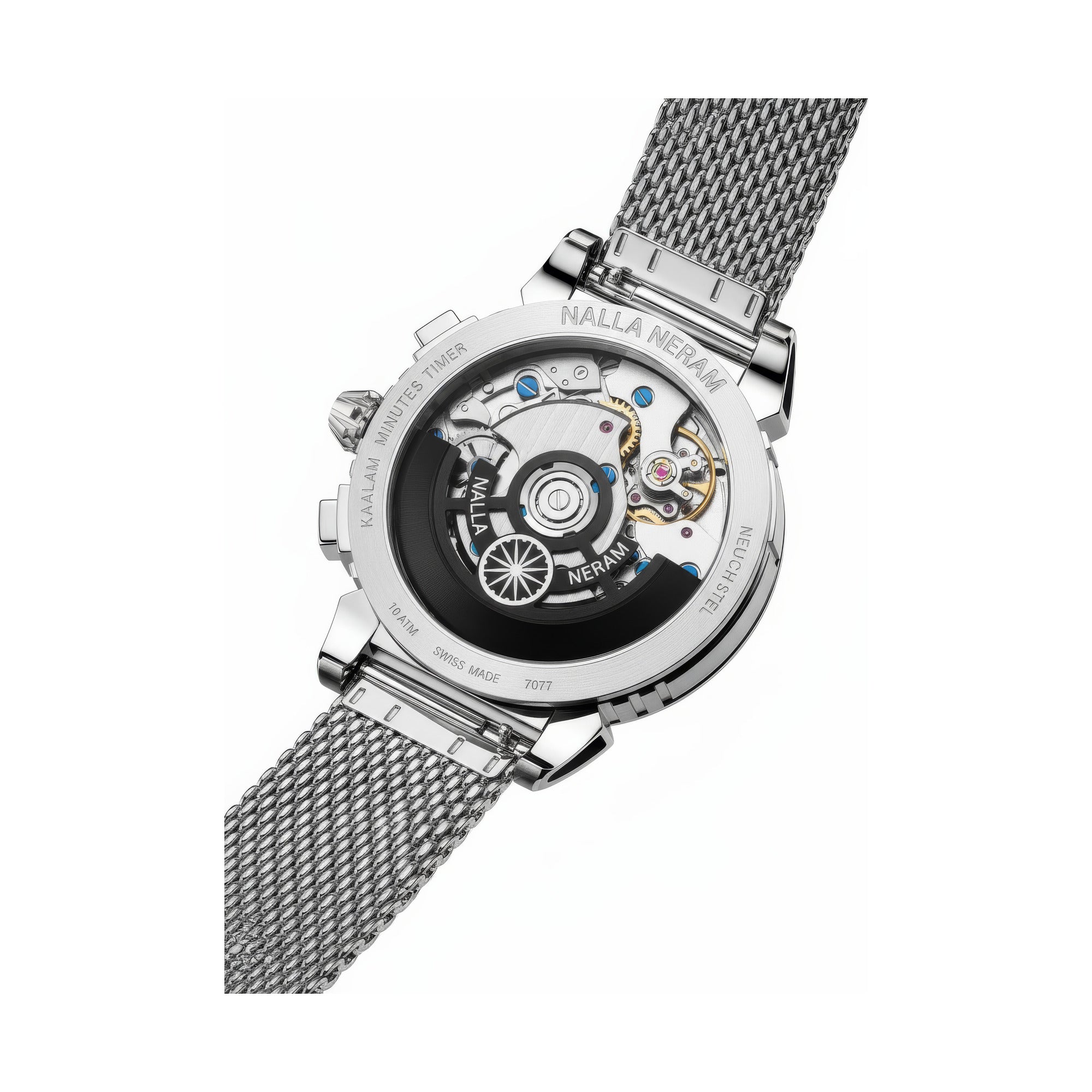 ナムル Kaalam Blue Dial — Swiss Made Chronograph | Nalla Neram - NALLA NERAM