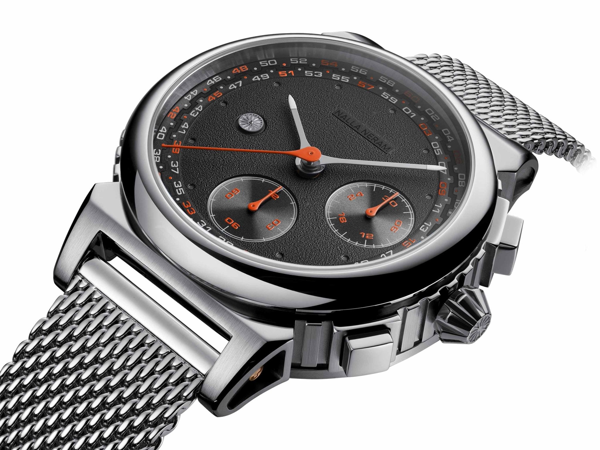 Kaalam Minutes Timer — Black Dial Ref 7077 | Nalla Neram - NALLA NERAM