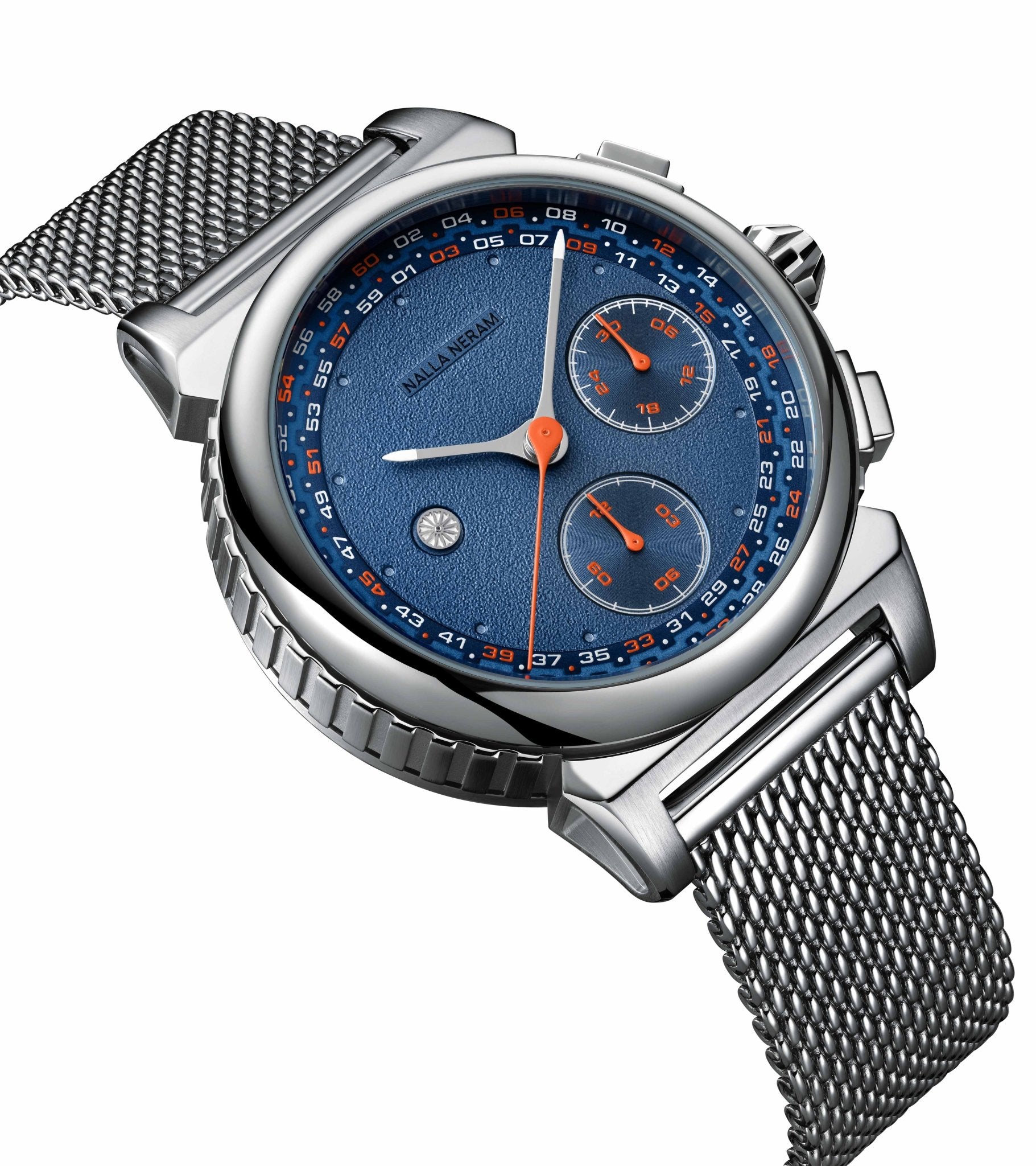 KAALAM MINUTES TIMER - BLUE DIAL - REF 7077 - NALLA NERAM