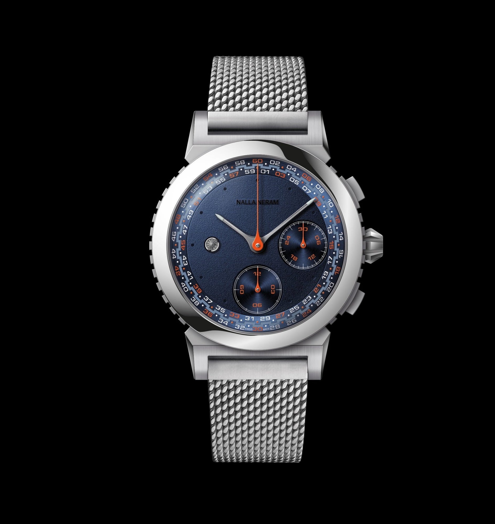 Kaalam Minutes Timer Blue Dial