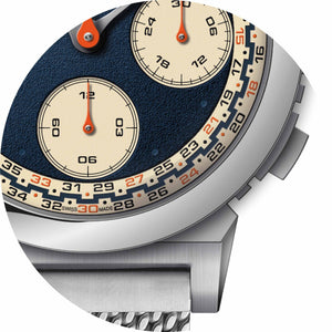KAALAM MINUTES TIMER - PANDA DIAL - DARK BLUE SKY - REF 7080 - NALLA NERAM